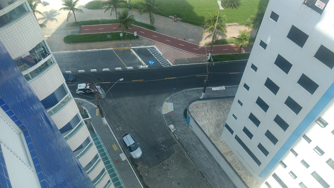 Belo Apartamento Com Vistas Para O Mar - Pe Na Areia - Churrasqueira Na Varanda Praia Grande  Exterior foto